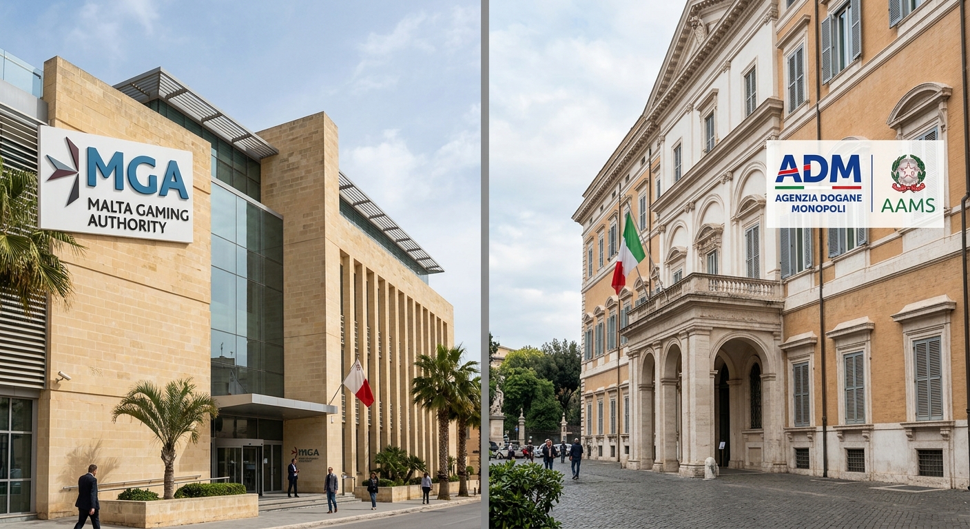 Confronto normativo: licenza MGA vs licenza ADM/AAMS - migliori casino online malta